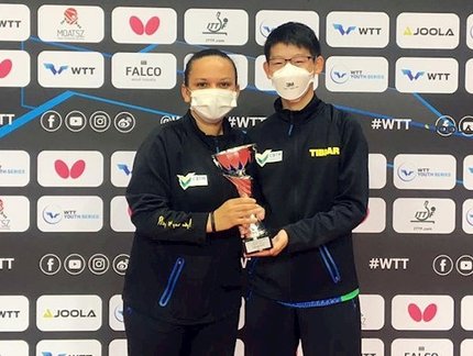 Invicto! Leonardo Iizuka faz campanha brilhante e conquista o torneio sub-15 do WTT Youth Contender da Hungria