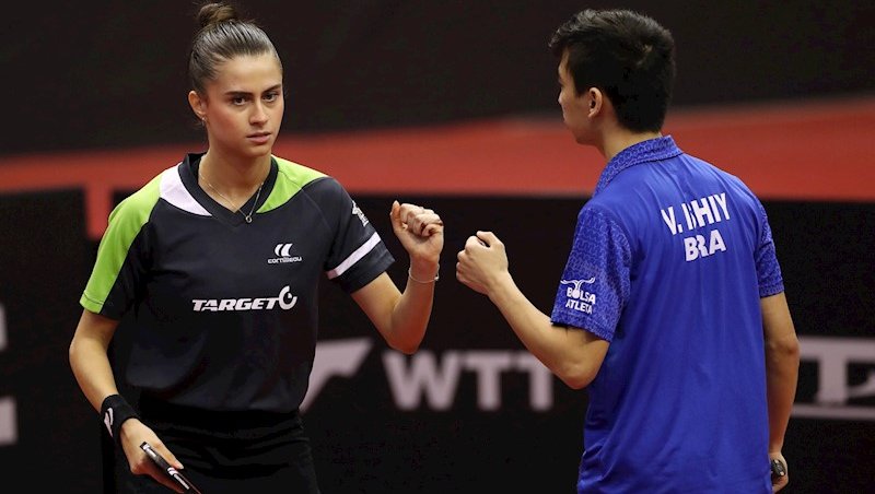 Bruna Takahashi e Vitor Ishiy podem subir ao pódio