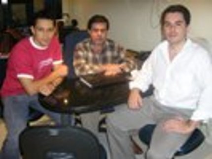 THIAGO MONTEIRO VISITA SEDE DA CBTM