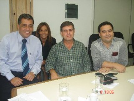 PRESIDENTE ALAOR AZEVEDO SE REÚNE COM CANDIDATO À PRESIDÊNCIA DO FLUMINENSE