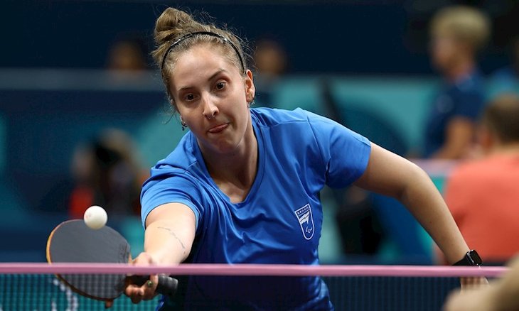 Danielle Rauen conquistou a medalha de bronze no t