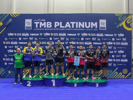 AMF/Elase Clube Social e Desportivo/SC vence a competição por Equipes de Clubes Sub-21 Masculino no TMB Platinum - Campeonato Brasileiro