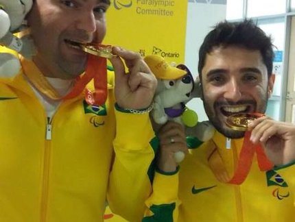 Parapan 2015: Campeões por equipes da Classe 9/10 celebram força mental após o título