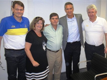 Presidente da CBTM se reúne com dirigentes do Comitê Olímpico da Suécia