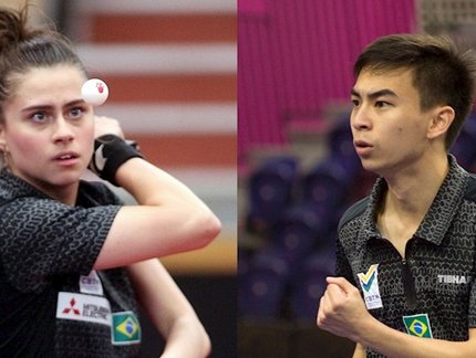 Dupla Bruna Takahashi e Vitor Ishiy disputa vaga na semifinal do WTT Star Contender