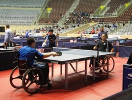TORNEIO Paralímpico AGITA A MANHÃ DE SÁBADO DA COPA BRASIL DO RIO DE JANEIRO
