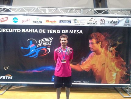 Presidente da CBTM participa da abertura da Copa Bahia de Tênis de Mesa