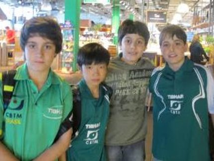ATLETAS SONHAM INTEGRAR SELEÇÃO MUNDIAL DA ITTF