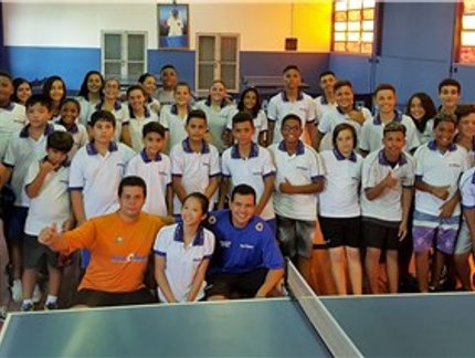 Destaque no tênis de mesa escolar, colégio Santa Mônica completa 50 anos