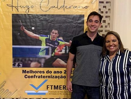 Federação do Rio homenageia melhores do ano com o Troféu Hugo Calderano