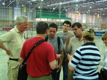PRESIDENTE DO SCI VISITA INSTALAÇÕES DO MUNDIAL