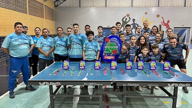Equipe de Marília e as muitas medalhas conquistada