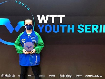 Após grande participação no Equador, Mahayla Sardá conquista a medalha de bronze no WTT Youth Contender