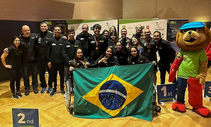 Brasil conquistou oito medalhas na Eslovênia
