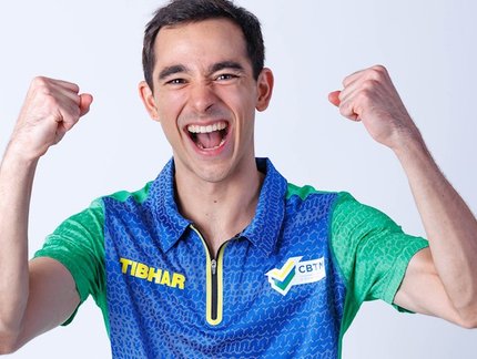 Histórico! Hugo Calderano vence chinês líder do ranking e conquista a Copa do Mundo de Macau