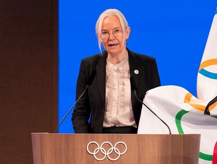 Presidente da Federação Internacional de Tênis de Mesa, Petra Sörling é eleita membro do Comitê Olímpico Internacional