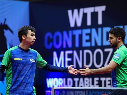 Brasil na final! Guilherme Teodoro e Vítor Ishiy vencem An Jaehyun e Oh Junsung, da Coreia do Sul, e avançam à decisão do WTT Contender Mendoza