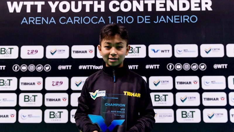 Vitor Thiofilo foi o primeiro brasileiro a ser cap