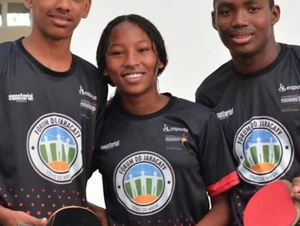 Tênis de Mesa do Fórum Jaracaty participa da primeira competição em 2024