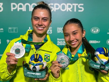 TÊNIS DE MESA NO PAN – Irmãs Takahashi ficam com a medalha de prata de duplas, no primeiro Pan jogando juntas