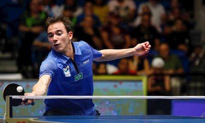 Fim da quarentena: Hugo Calderano volta a treinar após 11 dias em isolamento