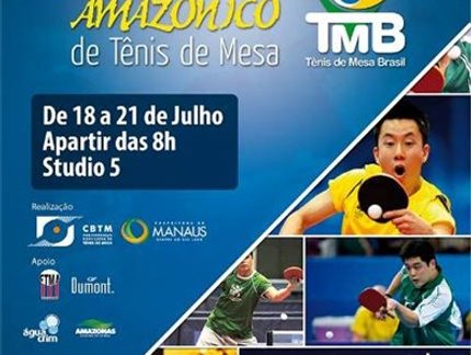 Copa Latina é uma das atrações do Circuito Amazônico de Tênis de Mesa