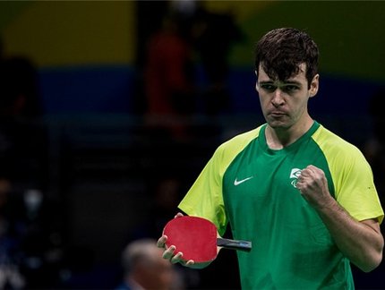 Jogos Paralímpicos: A dois passos do paraíso! Israel Stroh bate número 2 do mundo e está na semifinal da Classe 7