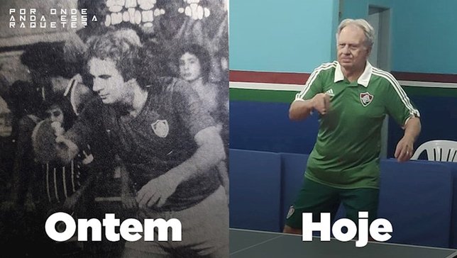 Luiz Mauro, em ação pelo Fluminense, na década de 