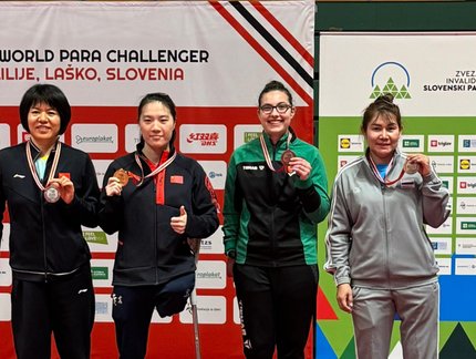 Brasil garante três medalhas individuais no ITTF World Para Challenger Laško 2026