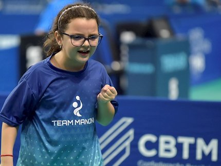 Manuela Rodrigues é a grande campeã do Sub-9 feminino do TMB Platinum - Ciclo II