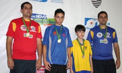NOVATOS COMEMORAM PRIMEIRO PÓDIO EM NÍVEL NACIONAL