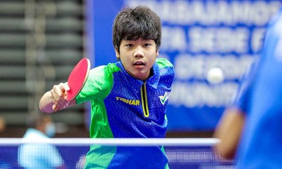 Hamilton Yamane fecha a disputa do WTT Youth Contender de Cuenca com medalha de prata na categoria sub-15