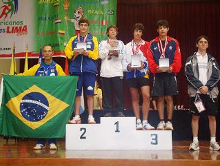 HIAGO AFONSO FICA COM A PRATA NO SULAMERICANO ESCOLAR
