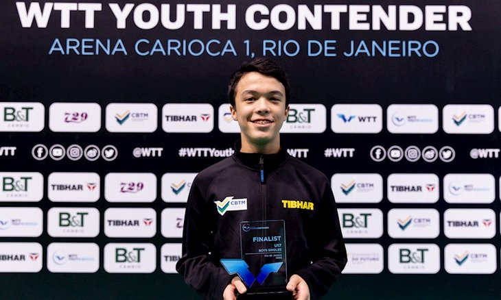 Davi Fujii representou o Brasil na grande final do