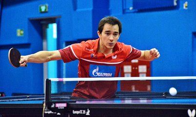Hugo Calderano vence mais cinco jogos pelo Fakel Gazprom na Premier League