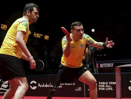 Dupla Paulo Salmin e Israel Stroh vence na estreia do Aberto Paralímpico Fa40 da Eslovênia