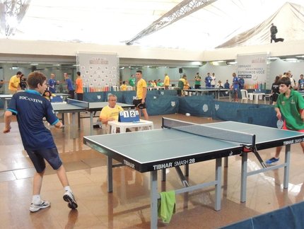 Paralimpíadas Escolares iniciam com talentos paralímpicos do tênis de mesa