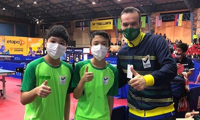 Davi Fujii e Hamilton Yamane conquistam classificação para as quartas de final no primeiro dia de WTT Youth Contender