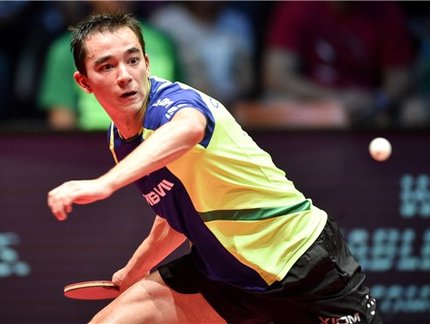 Em seu melhor resultado no Circuito Mundial nesta temporada, Hugo Calderano fica com o bronze no Aberto da República Tcheca
