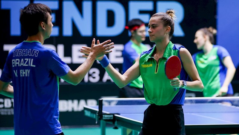 Vitor Ishiy e Bruna Takahashi estarão juntos nos j
