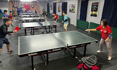Técnico da Seleção Brasileira, Jorge Fanck investe no tênis de mesa do clube em que foi revelado