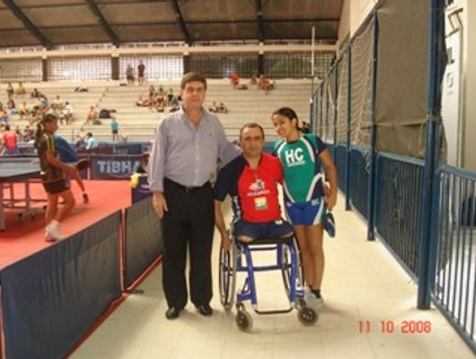 ECILDO OLIVEIRA, EXEMPLO DO TÊNIS DE MESA PARA O MUNDO