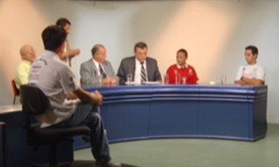 HOYAMA É HOMENAGEADO POR MILTON NEVES
