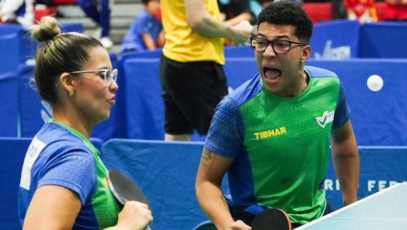 Thais e Cadu fizeram grande torneio no Aberto Para