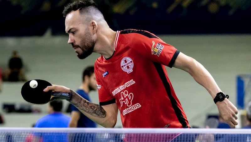 Felipe Oliveira foi o campeão da classe 6 masculin