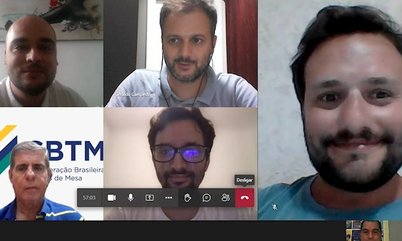 Visando a excelência, CBTM e ITTF fazem reunião para debater estratégias de comunicação para o tênis de mesa
