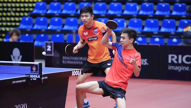 FOTO: Jouti (esq) e Ishiy (dir) - Crédito: ITTF.