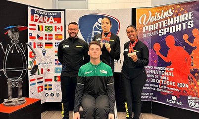 Brasil encerra participação no Aberto da França paralímpico com cinco medalhas
