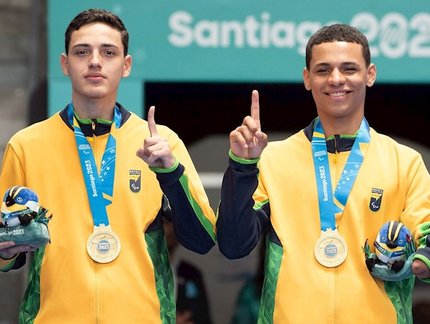 TÊNIS DE MESA NO PARAPAN – Gabriel Antunes e Jean Mashki faturam o primeiro ouro na estreia em Parapans