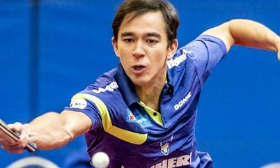 Invicto na temporada, Hugo Calderano lidera equipe às quartas de final da Copa da Alemanha